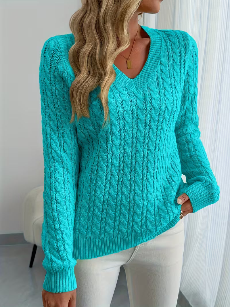 Lenea - Maglione a Maniche Lunghe Con Motivo a Trecce