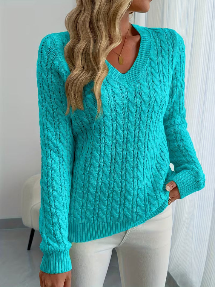 Lenea - Maglione a Maniche Lunghe Con Motivo a Trecce