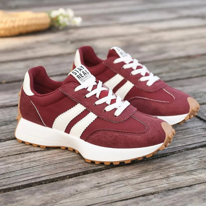 Lariesa - Sneakers Con Chiusura a Lacci e Strisce a Contrasto