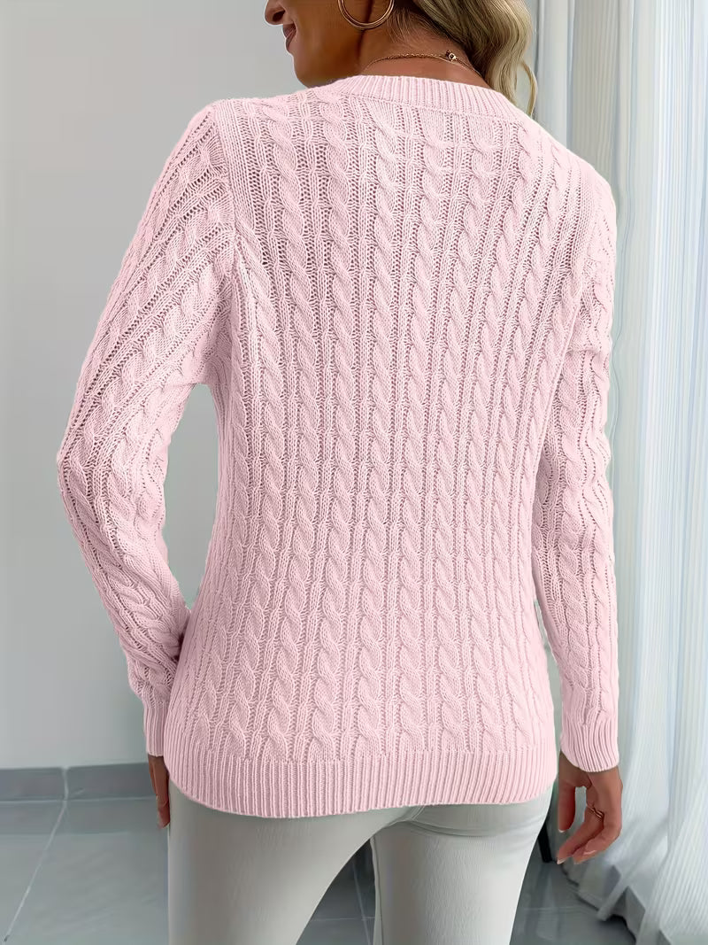 Lenea - Maglione a Maniche Lunghe Con Motivo a Trecce