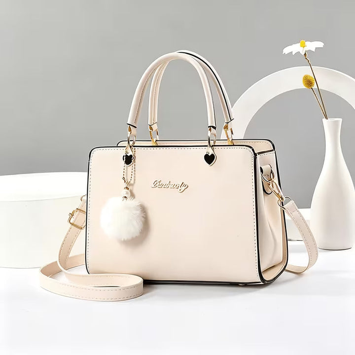 Sanika - Borsa Con Ciondolo a Pompon e Tracolla