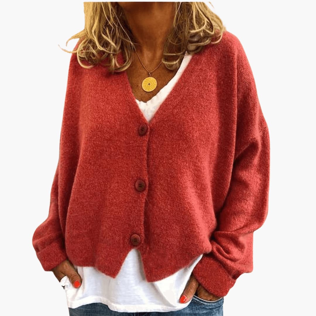 Gwen - Cardigan in Maglia a Maniche Lunghe