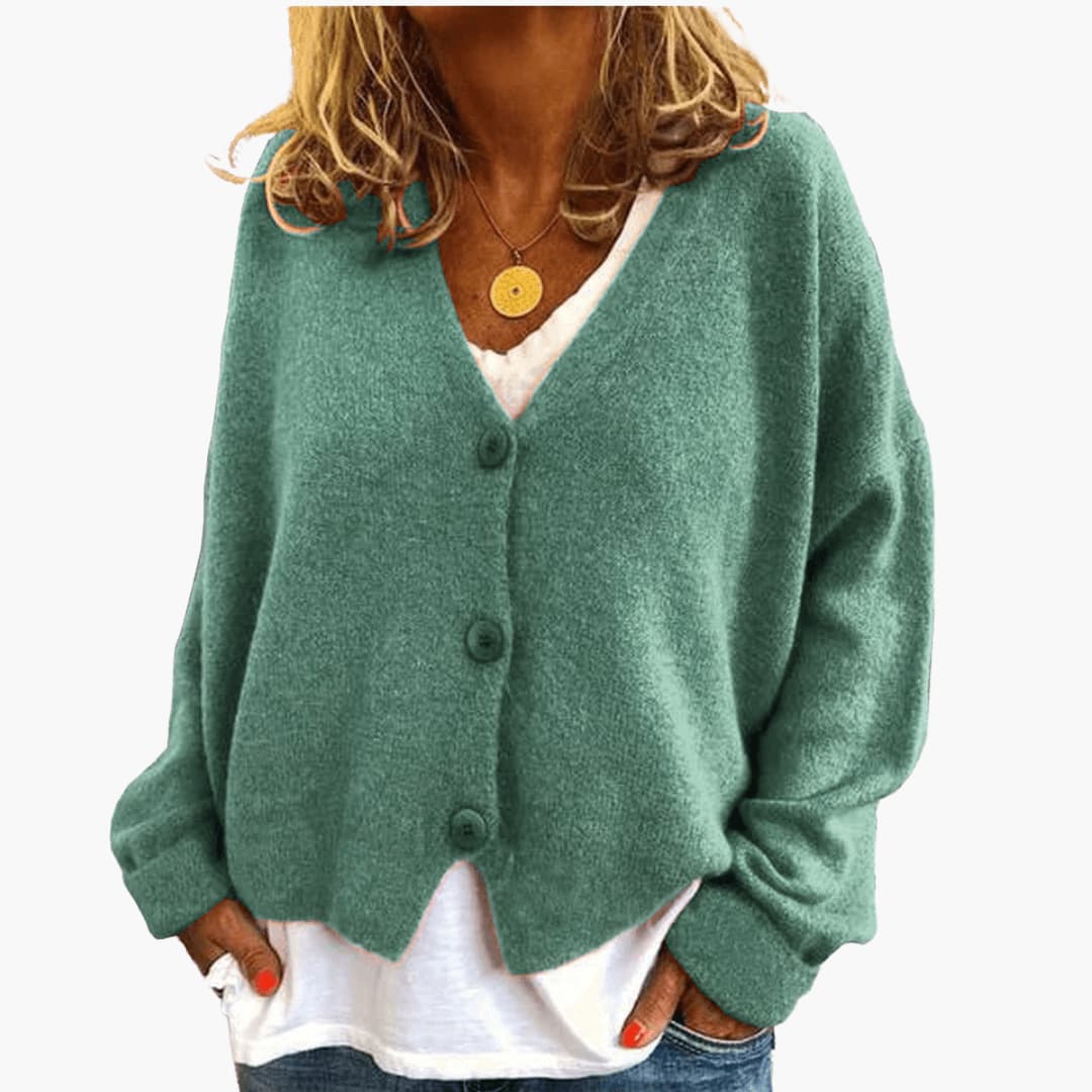 Gwen - Cardigan in Maglia a Maniche Lunghe