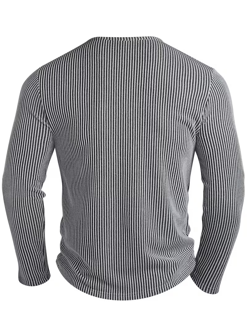 Afonso - Maglia Henley Invernale Resistente