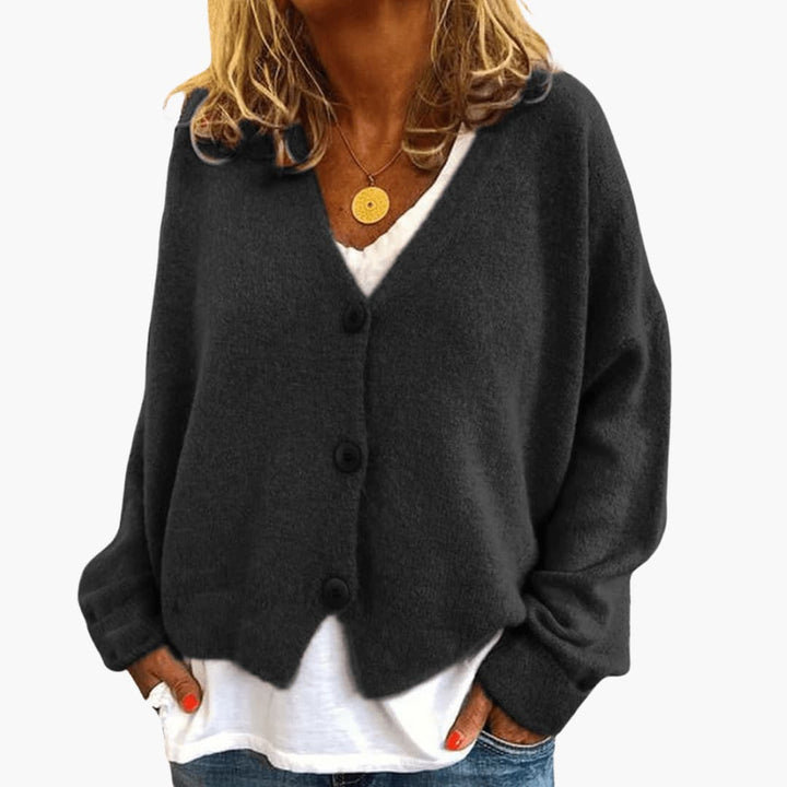 Gwen - Cardigan in Maglia a Maniche Lunghe