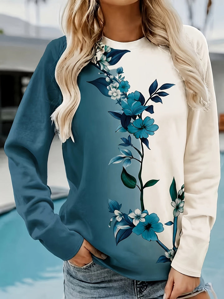 Vanina - Camicia a Maniche Lunghe Con Stampa Floreale