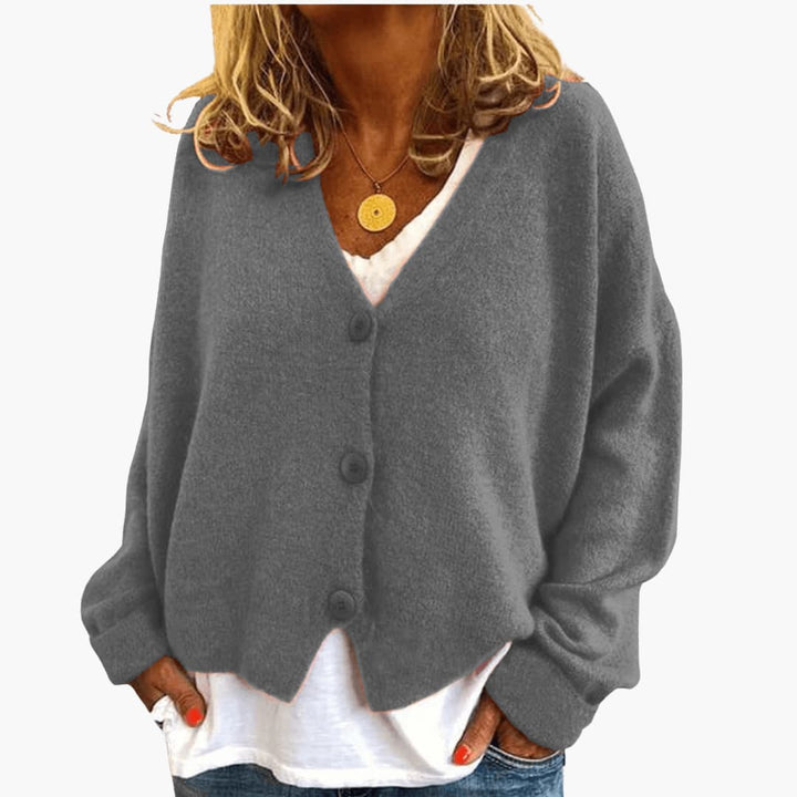 Gwen - Cardigan in Maglia a Maniche Lunghe