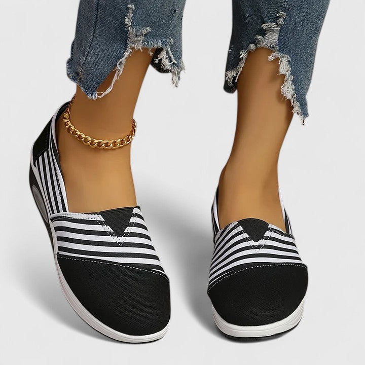 Onora - Scarpe Slip-on a Righe