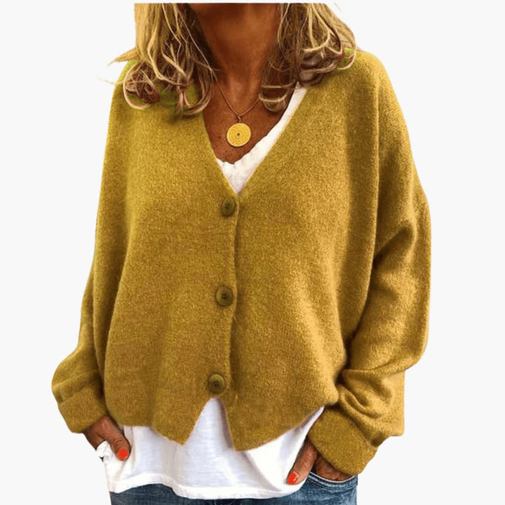 Gwen - Cardigan in Maglia a Maniche Lunghe