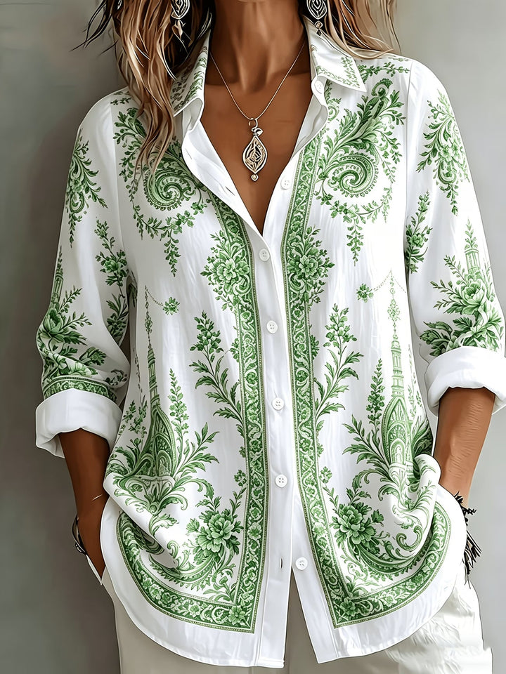 Aldana - Camicia a Maniche Lunghe Con Bottoni
