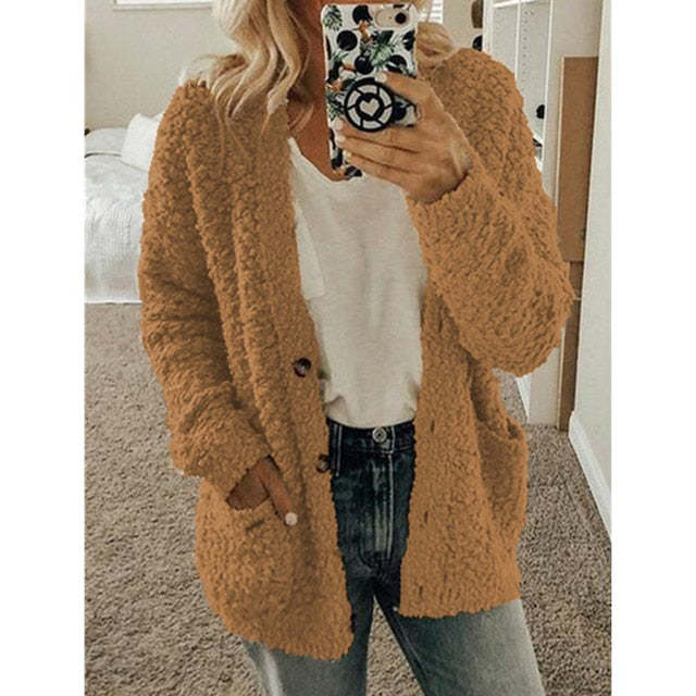 Dalavia - Cardigan a Maniche Lunghe Con Tasche