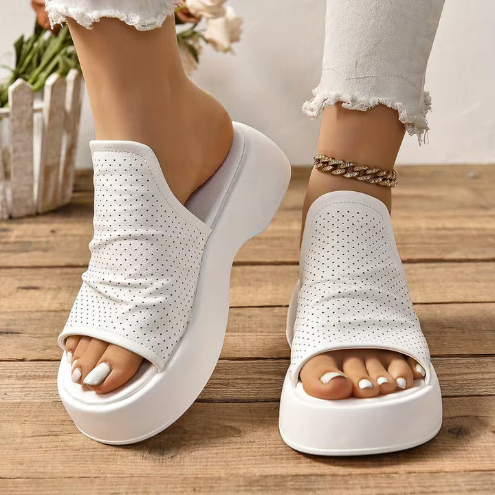 Sofya - Pantofole Con Plateau