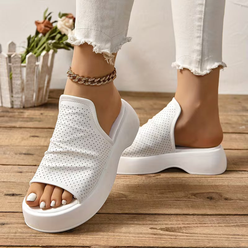 Sofya - Pantofole Con Plateau