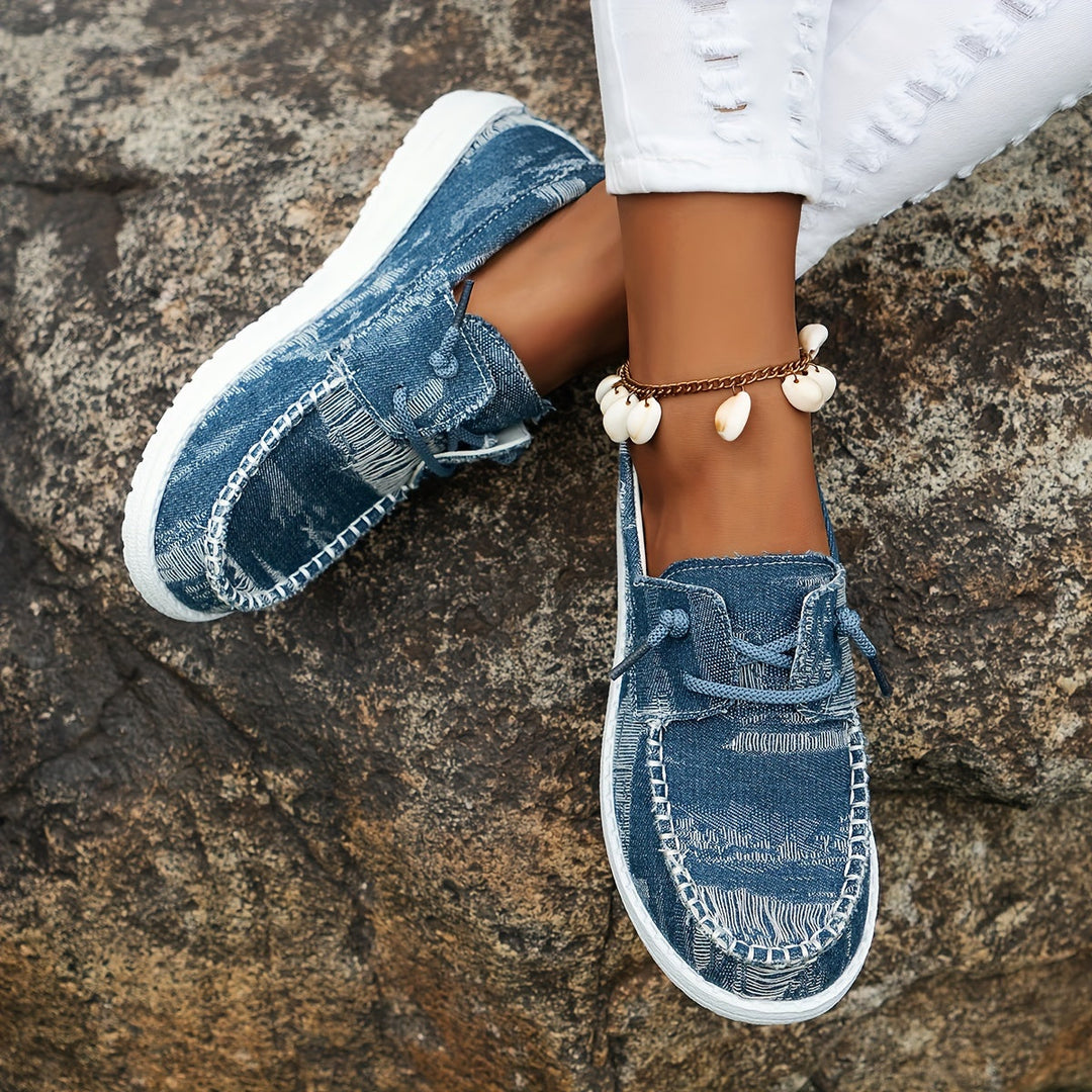 Aigerim - Comode Sneakers Basse Con Lacci