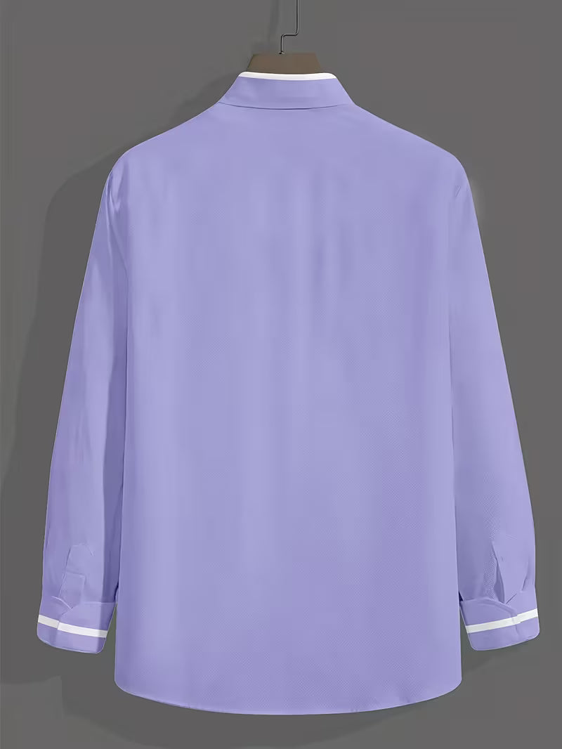 Askar - Camicia a Maniche Lunghe Con Bottoni