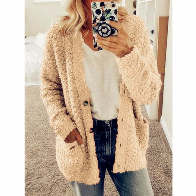 Dalavia - Cardigan a Maniche Lunghe Con Tasche