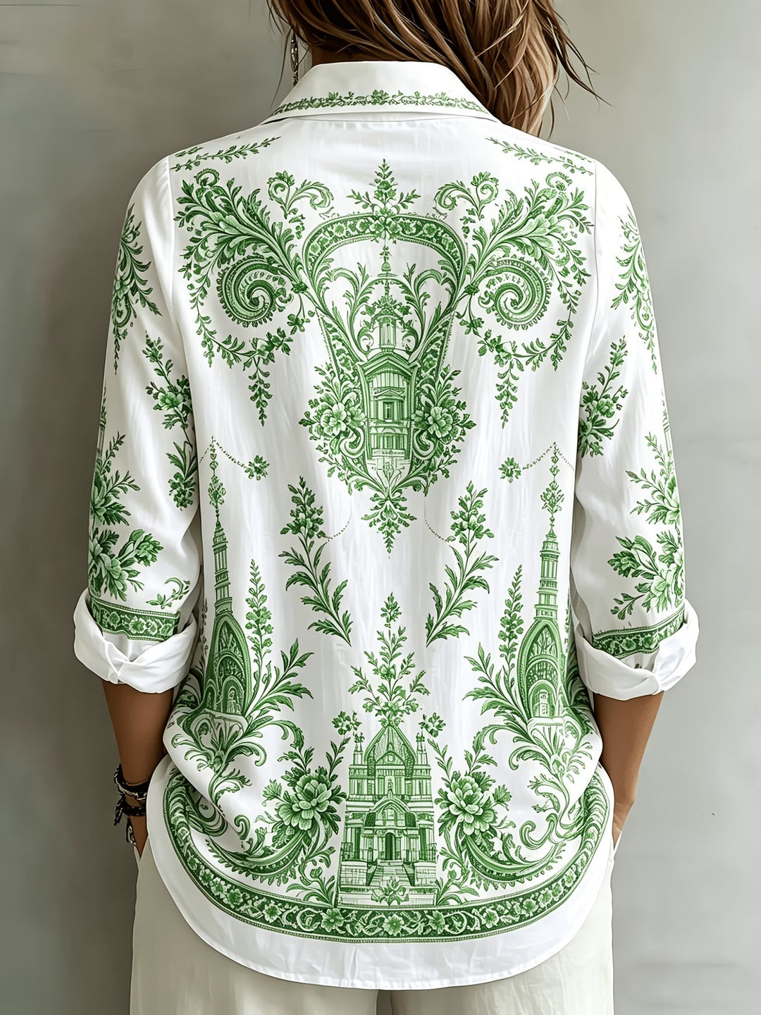 Aldana - Camicia a Maniche Lunghe Con Bottoni