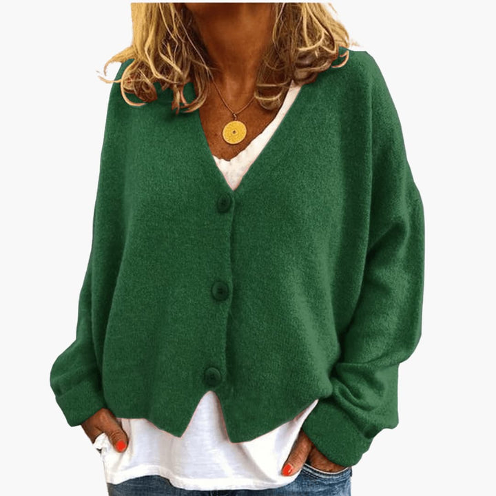 Gwen - Cardigan in Maglia a Maniche Lunghe