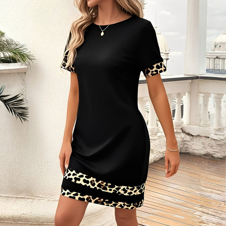 Leoza - Abito Vintage Con Stampa Leopardata
