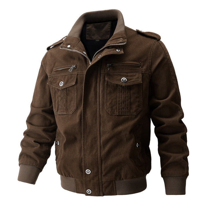 Miltin - Giacca Bomber Militare Cargo