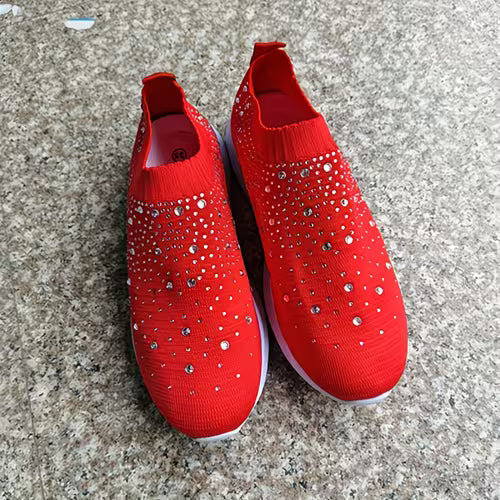 Elizaa - Comoda Sneaker Con Strass