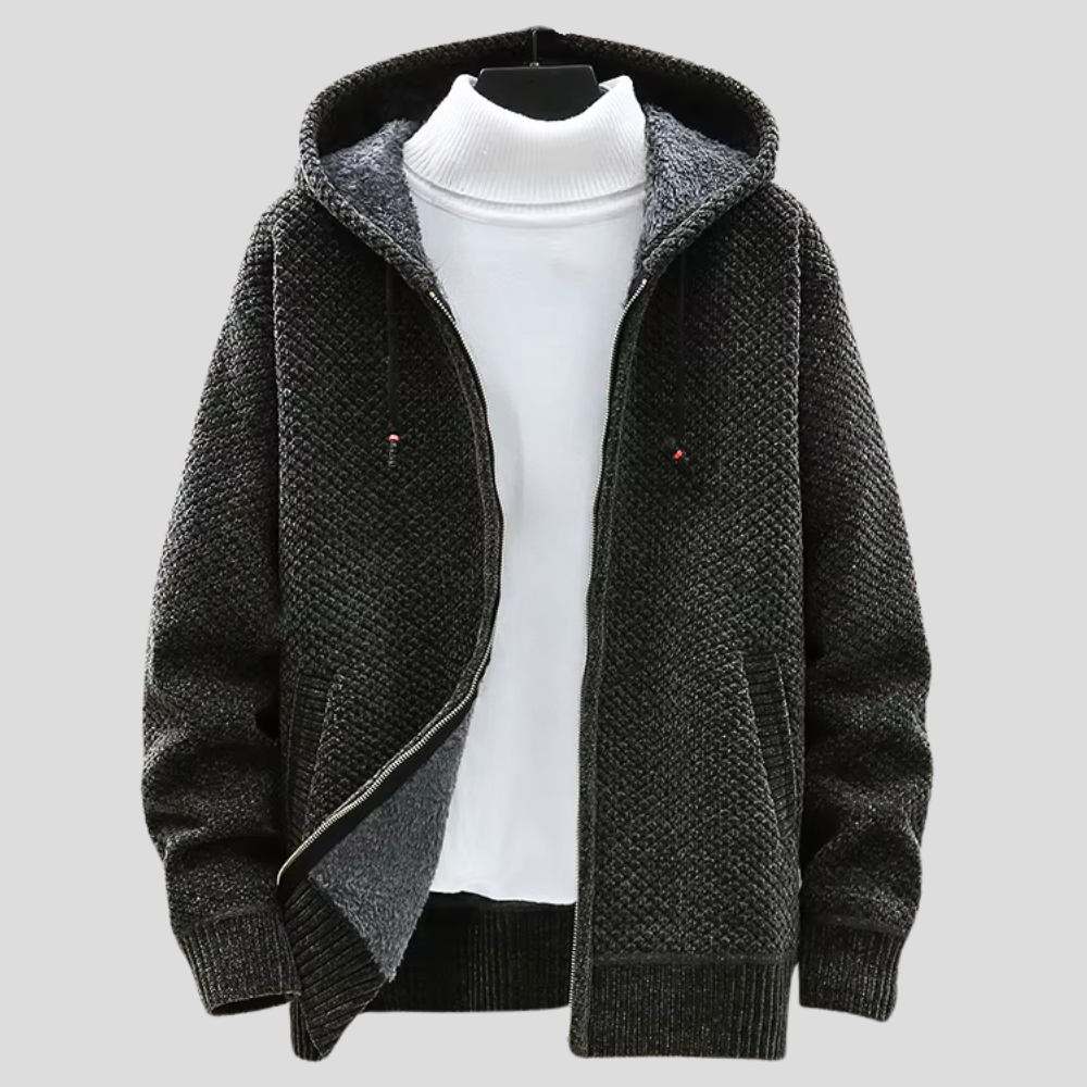 Tonnie - Felpa Con Cappuccio in Maglia