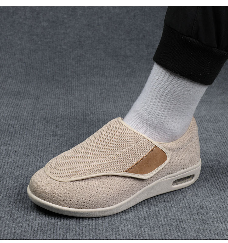 Bediha - Scarpe in Rete Con Cinturino Largo e Suola Spessa