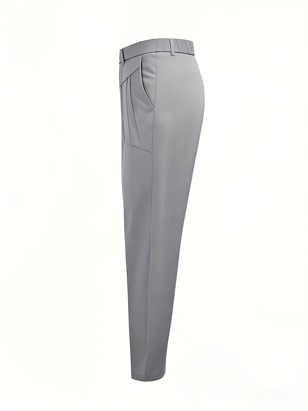 Alexey - Pantaloni Casual Vestibilità Aderente Con Pieghe E Tasche Oblique