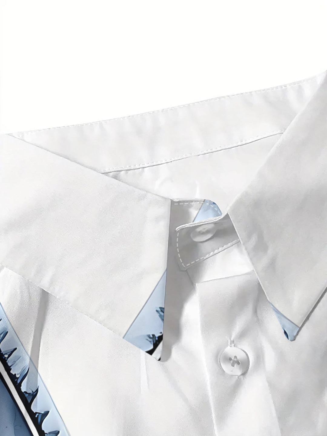 Alfiya - Camicia a Maniche Lunghe Con Taschino in Denim