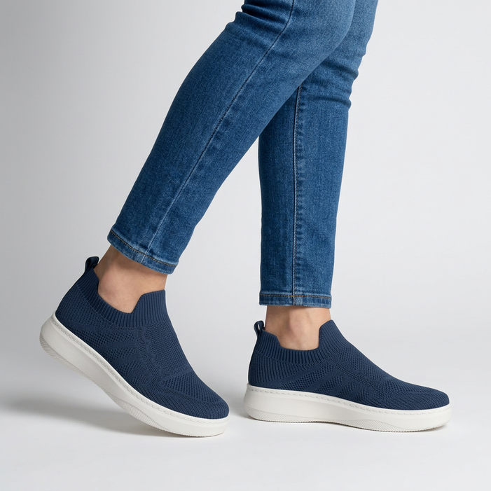 Yulina - Comode Sneakers Con Zeppa