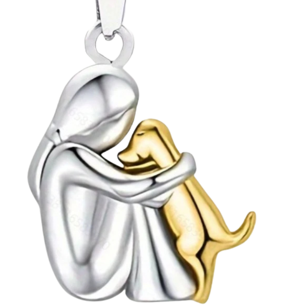 PawVibe – Collana Moderna con Simpatico Cagnolino