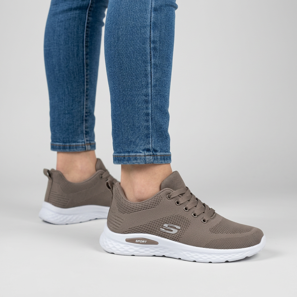 Alixia - Sneakers Comode Con Lacci