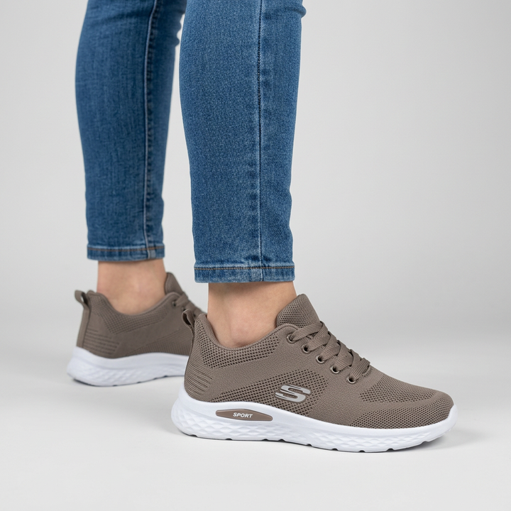 Alixia - Sneakers Comode Con Lacci