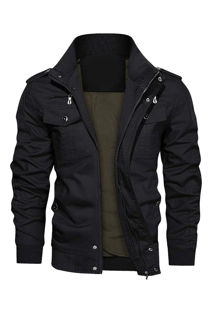 Miltin - Giacca Bomber Militare Cargo