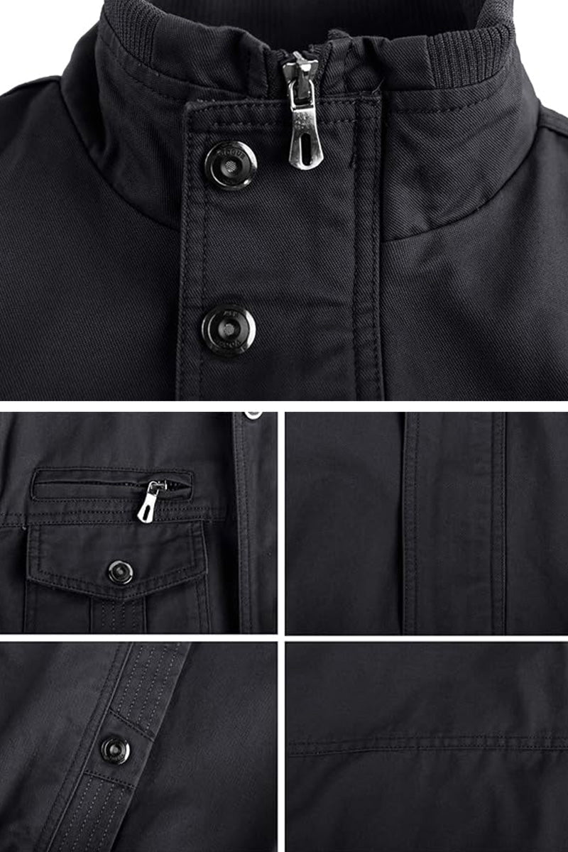 Miltin - Giacca Bomber Militare Cargo