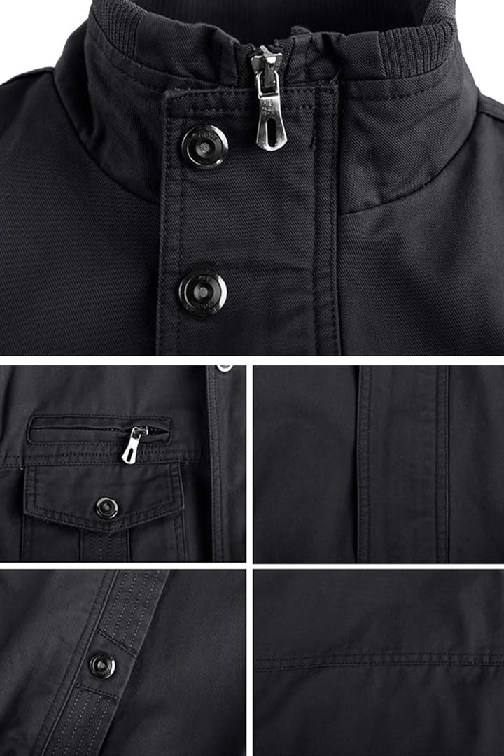 Miltin - Giacca Bomber Militare Cargo
