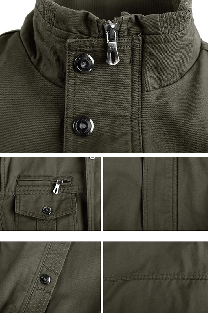 Miltin - Giacca Bomber Militare Cargo