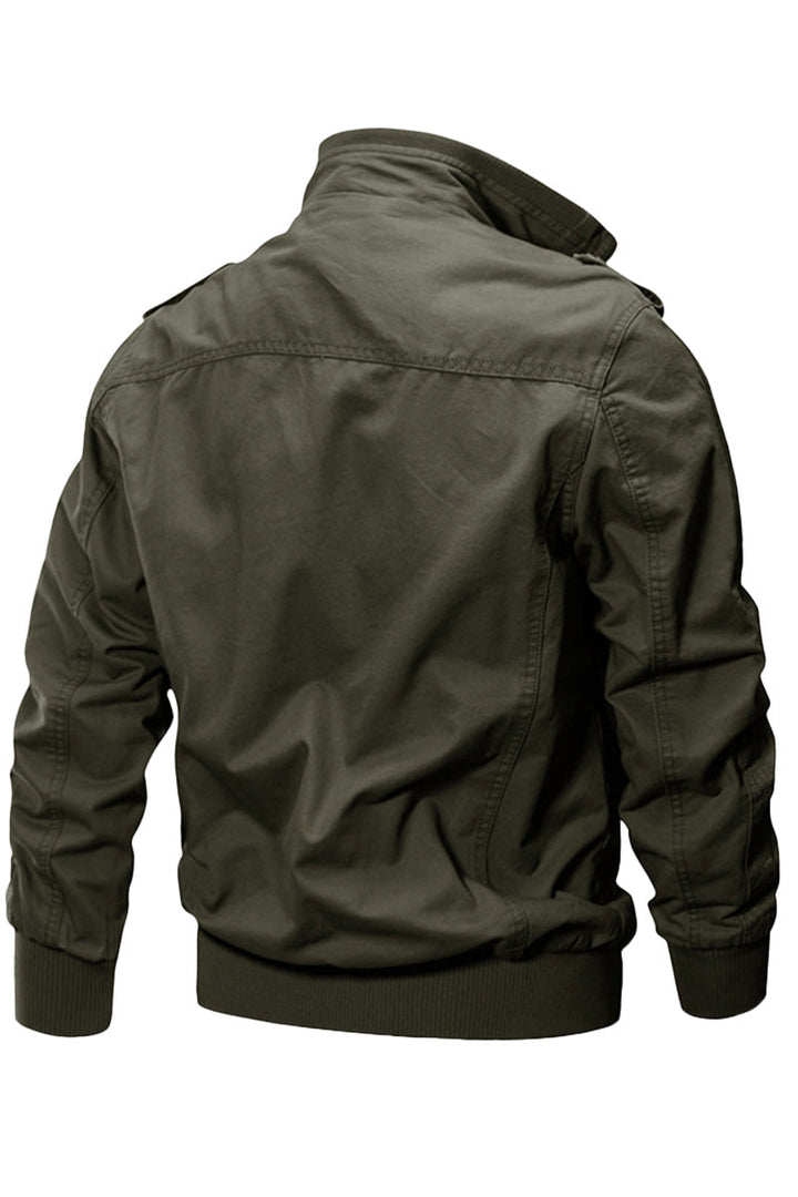 Miltin - Giacca Bomber Militare Cargo