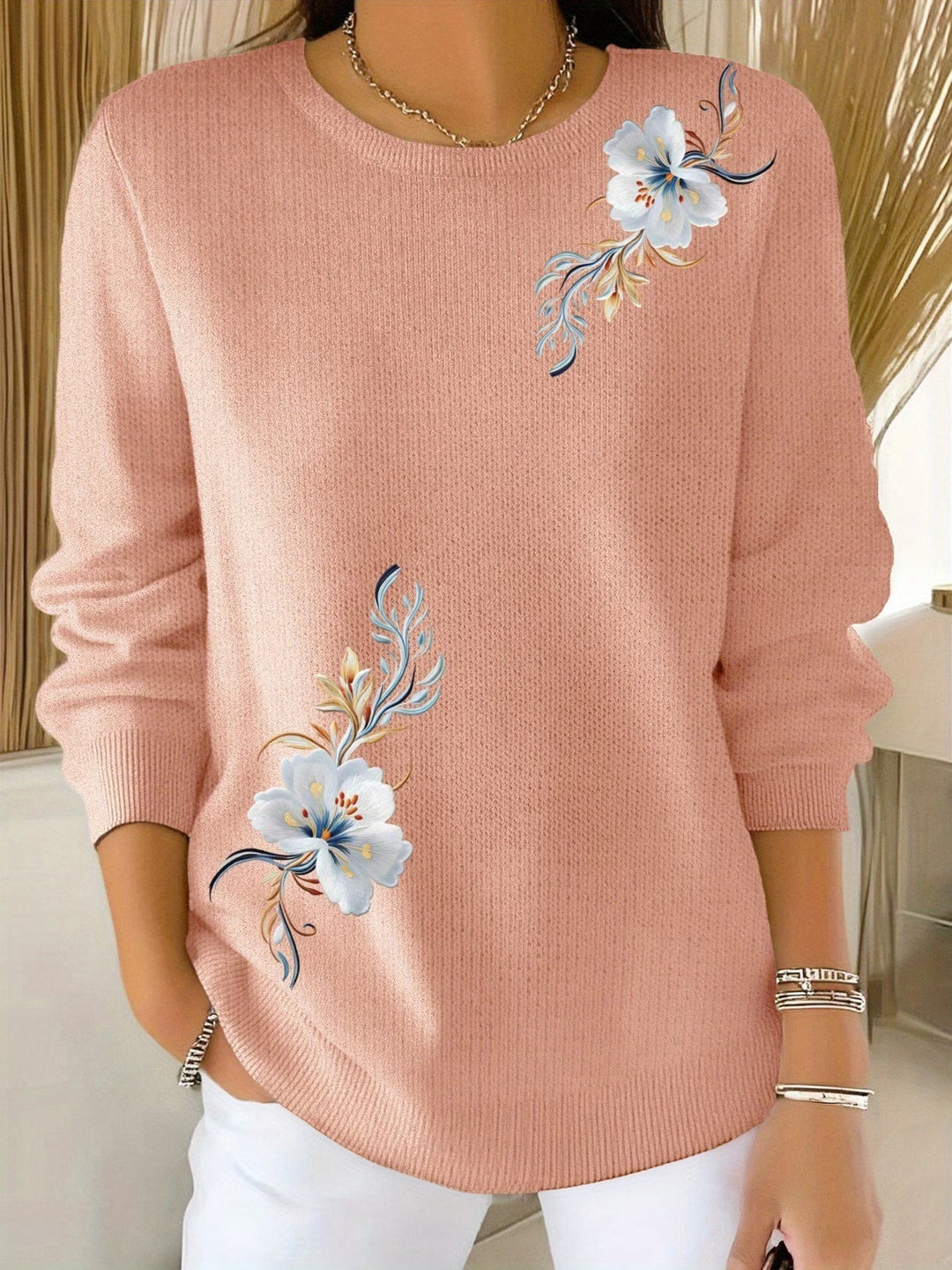 Meylaa - Elegante Maglione a Maniche Lunghe