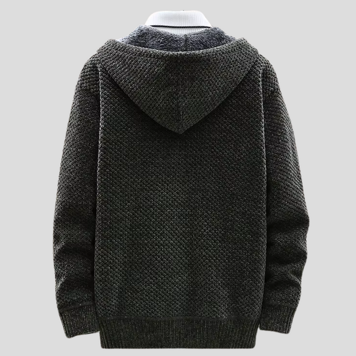Tonnie - Felpa Con Cappuccio in Maglia