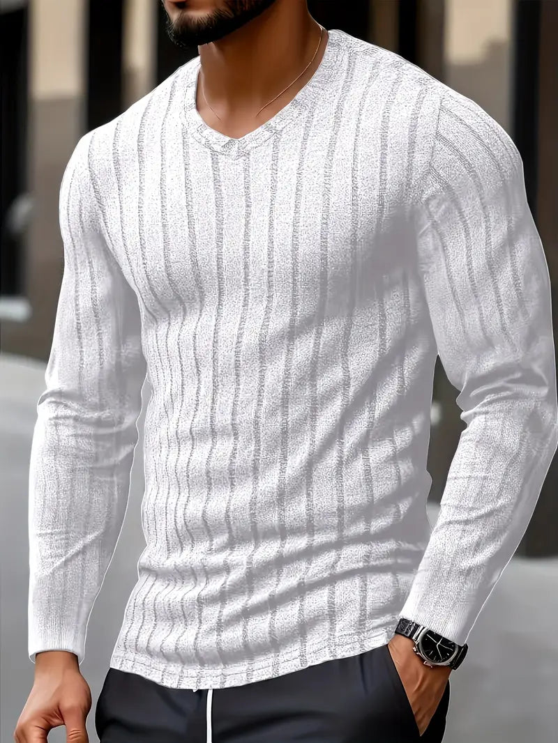 Zavala - Camicia Casual a Maniche Lunghe