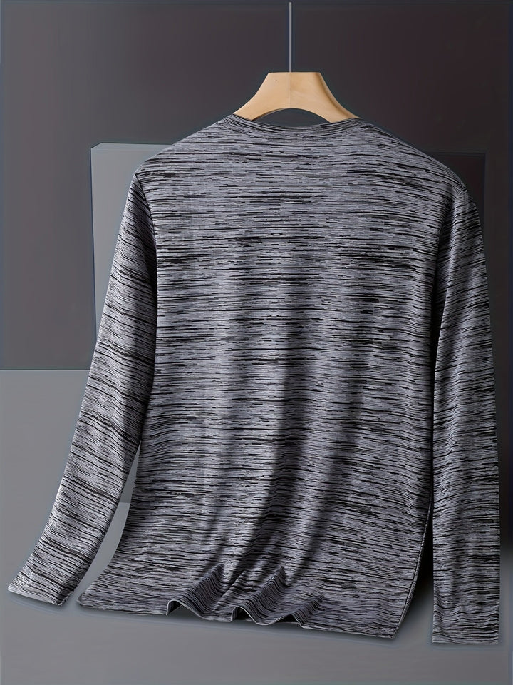 Alir - Camicia Casual a Maniche Lunghe a Righe