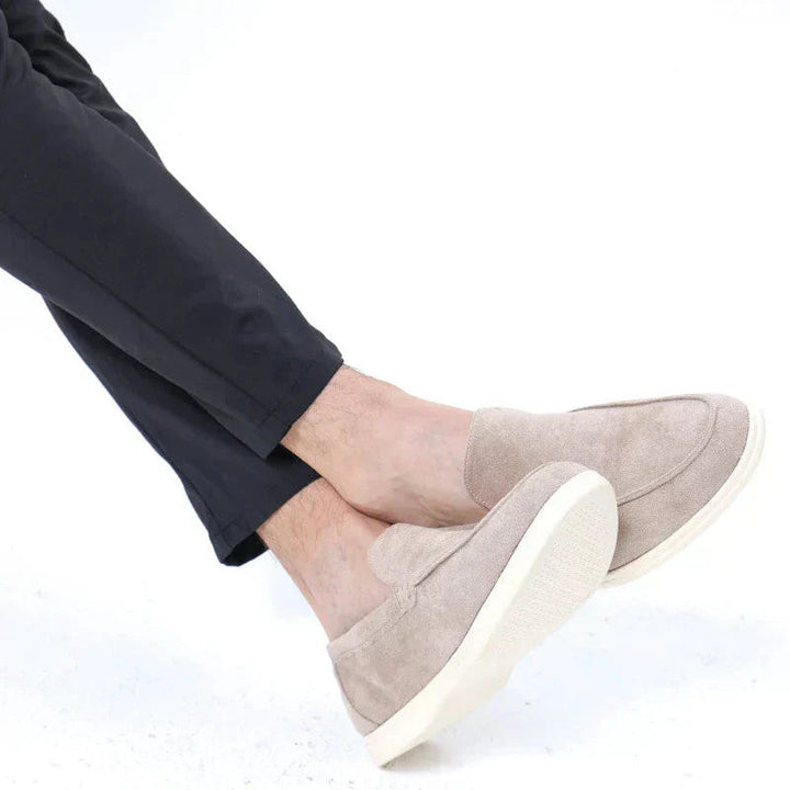Anton - Elegante Mocassino in Pelle Scamosciata