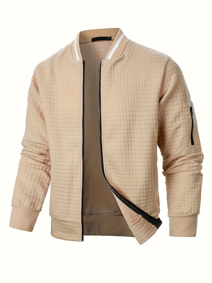 Benjie - Giacca Cardigan Con Collo Rialzato E Chiusura a ZIP