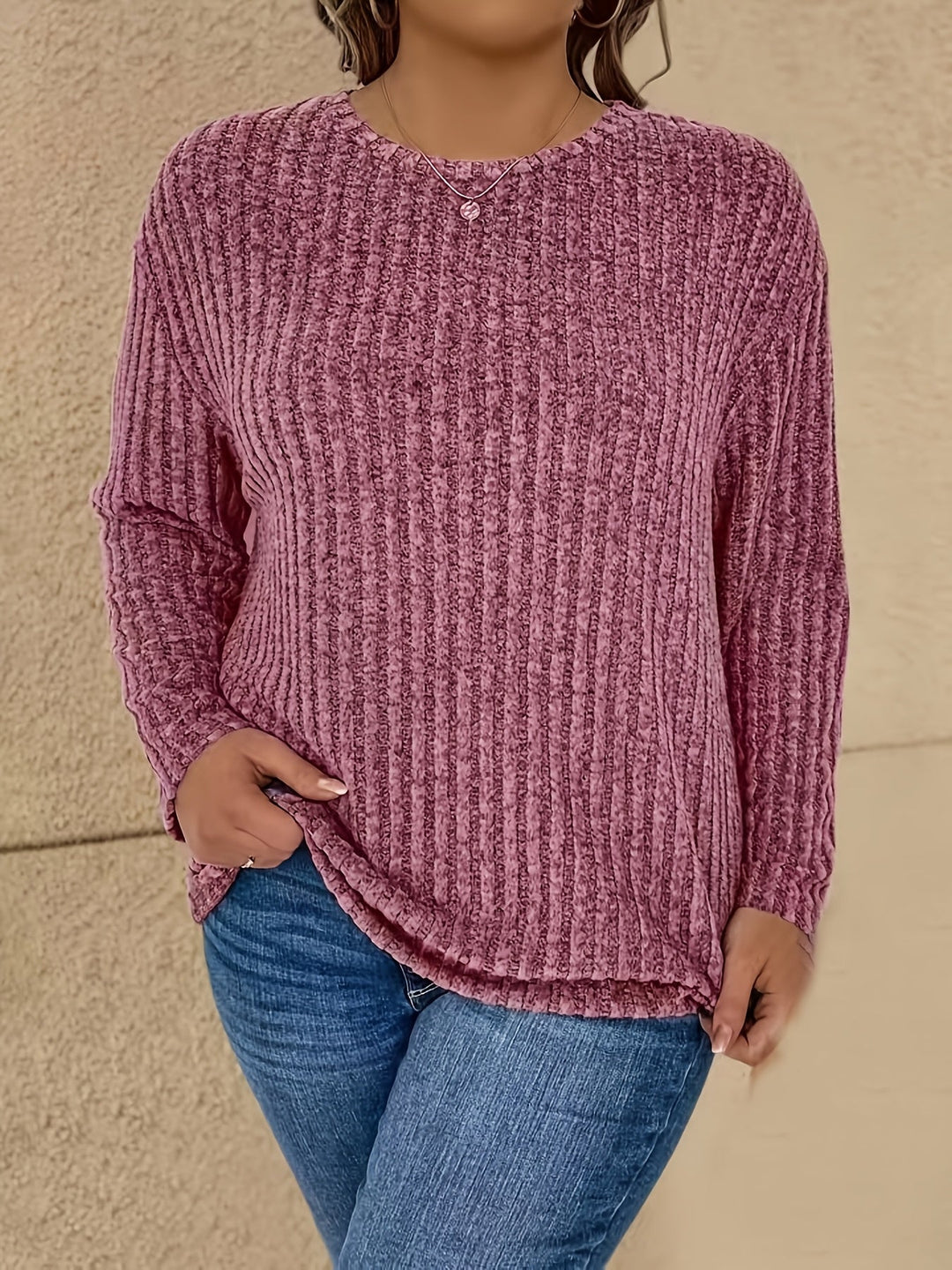Katiya - Maglione Casual Ampio E a Maniche Lunghe