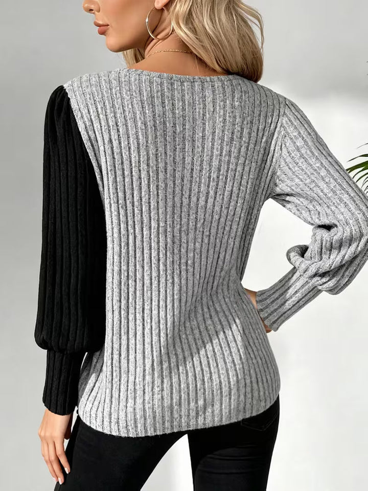 Lieba - Top Con Fila Asimmetrica Di Bottoni