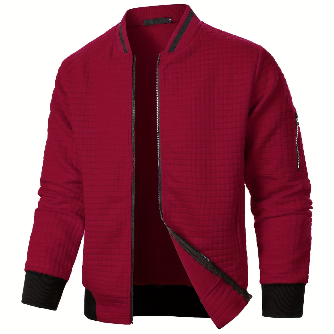 Benjie - Giacca Cardigan Con Collo Rialzato E Chiusura a ZIP