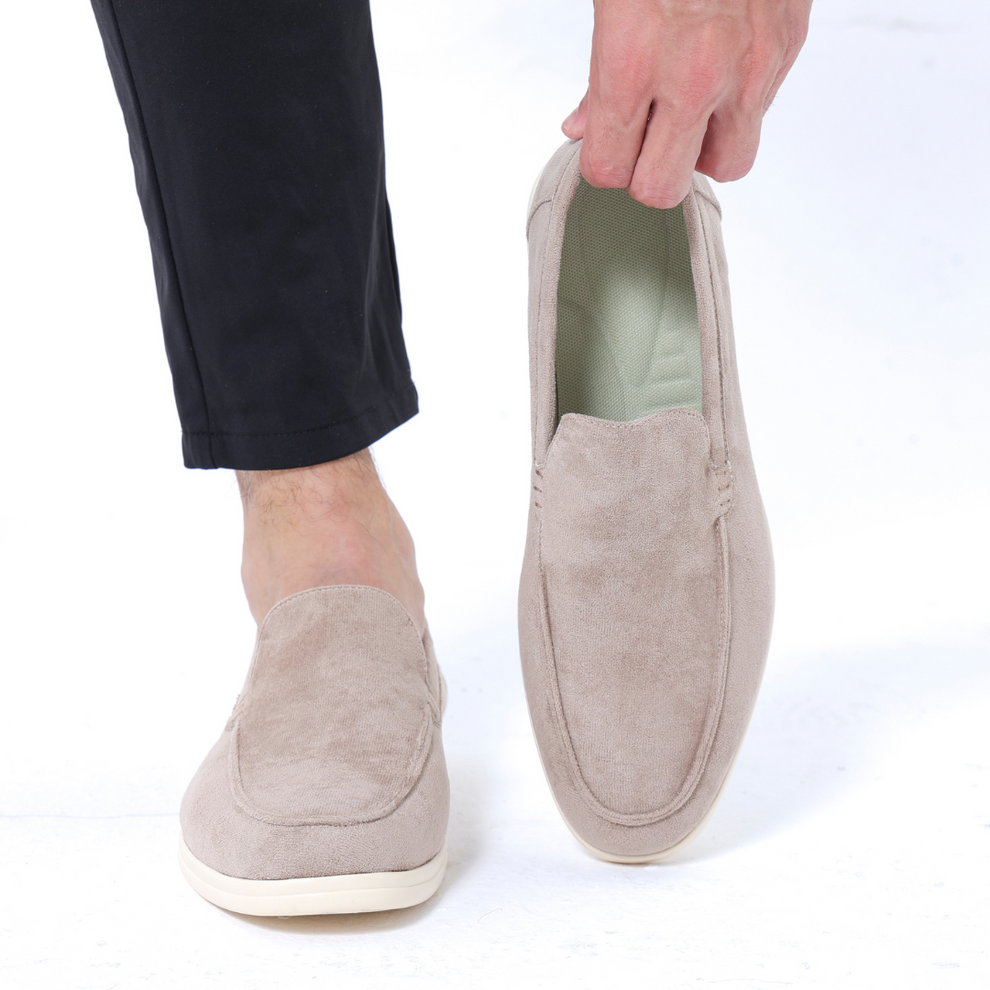 Anton - Elegante Mocassino in Pelle Scamosciata