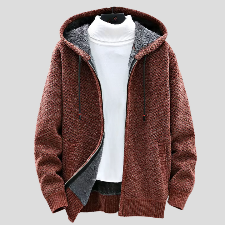 Tonnie - Felpa Con Cappuccio in Maglia