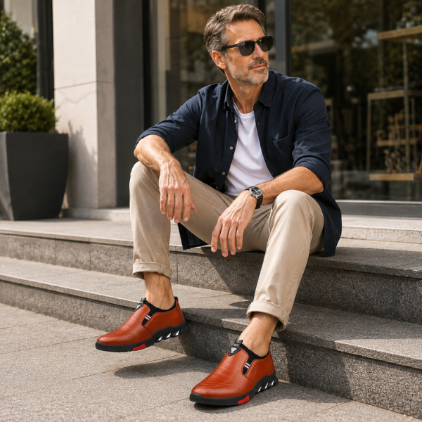 Thornton - Eleganti Scarpe in Pelle Senza Lacci